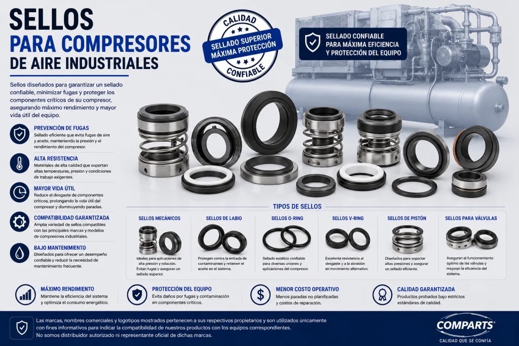 sello para compresor